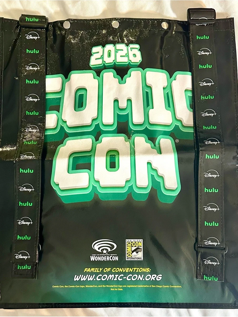2026 SDCC Comic Con Backpack Bag Animayhem Hulu Demon Slayer Event Guide Pin